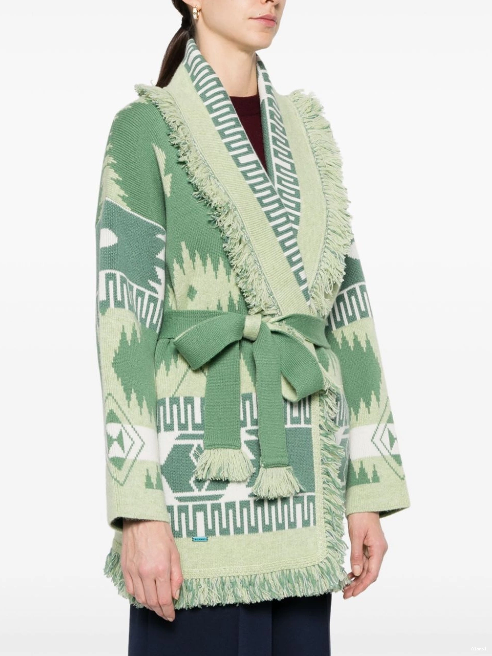 Affordable Women Icon cashmere cardigan Alanui belted 0825